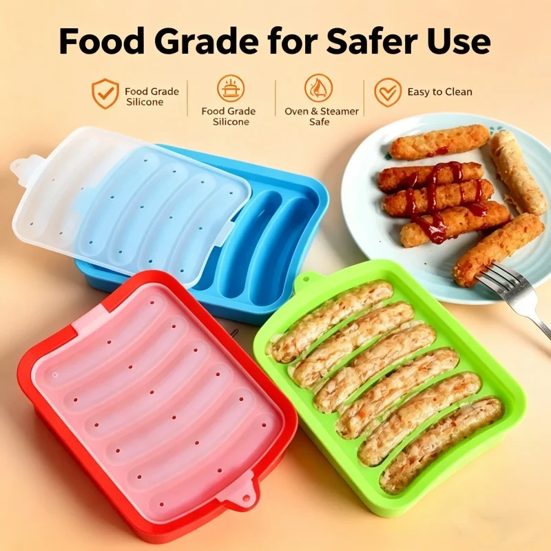 Food Grade Silicone Sausage Mo - Hot Dog Press ulasan dan harga