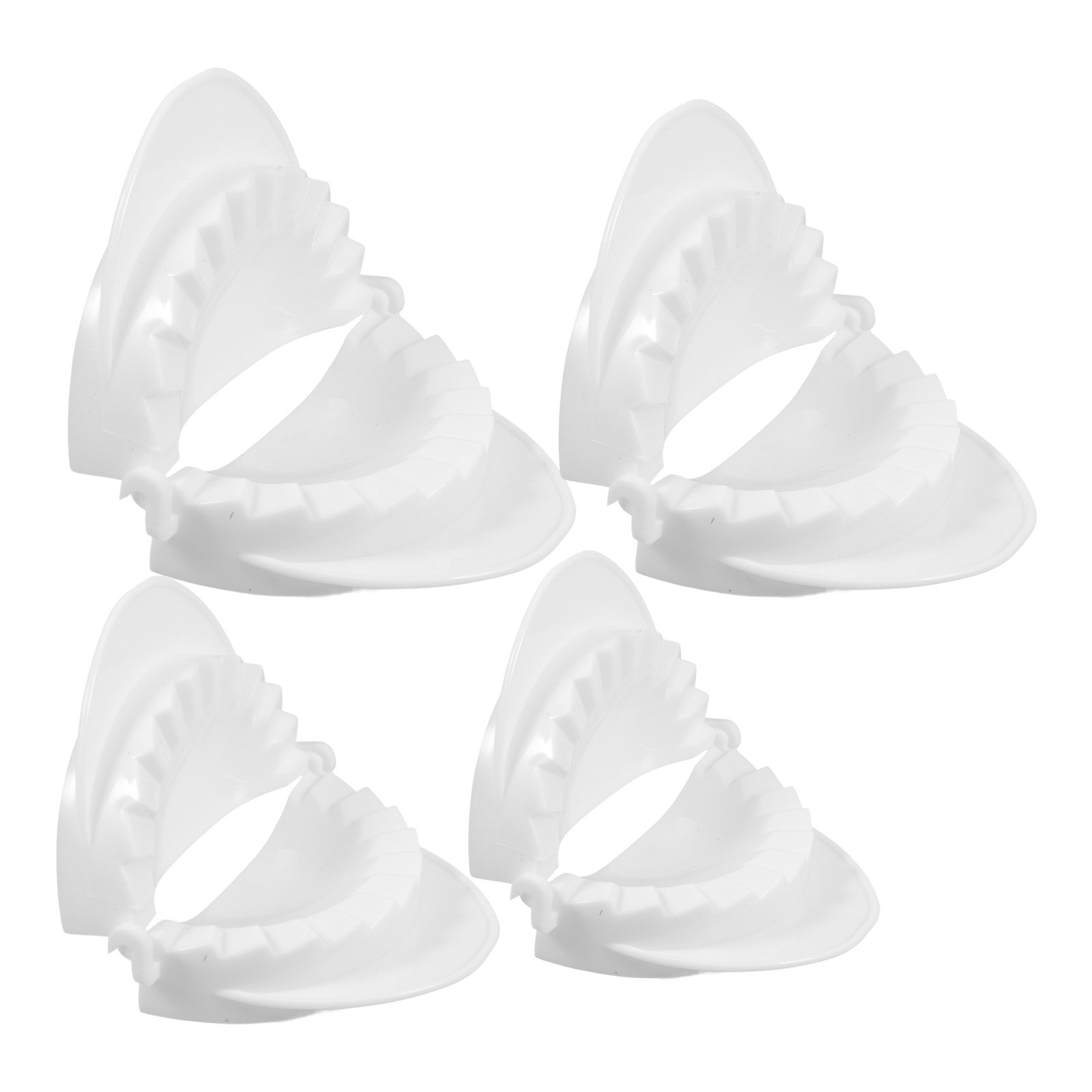 4Pcs Dumpling Maker Set PP Mat - Dumpling Press Set ulasan dan harga