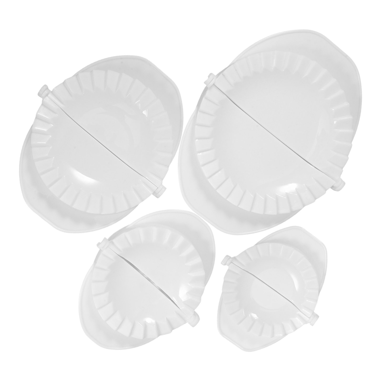 4Pcs Dumpling Maker Set PP Mat - Dumpling Press Set ulasan dan harga