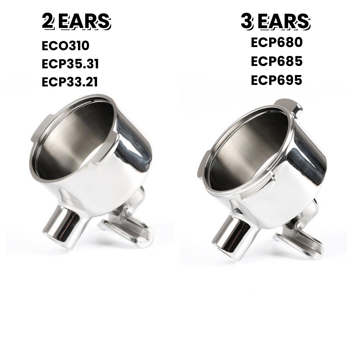 51mm Dual Spout Coffee Portafi - Delonghi Espresso Ecp3420 ulasan dan harga