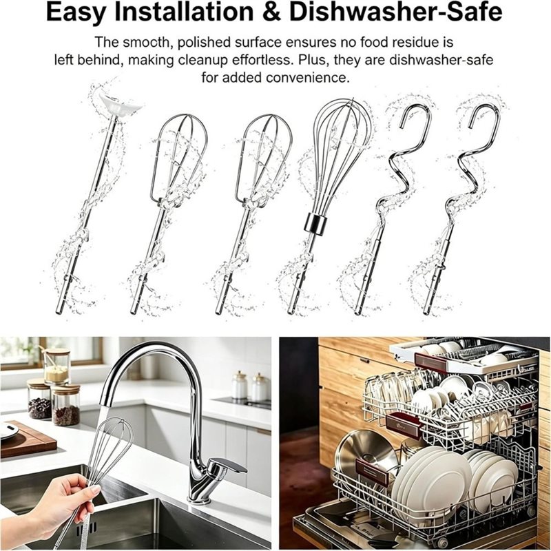 B02C-Stainless Steel For Kitch - Kitchenaid Mixer Hand Mixer ulasan dan harga