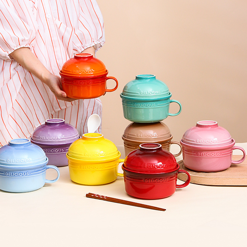 Rainbow Instant Noodle Bowl Cu - Dim Sum Basket ulasan dan harga