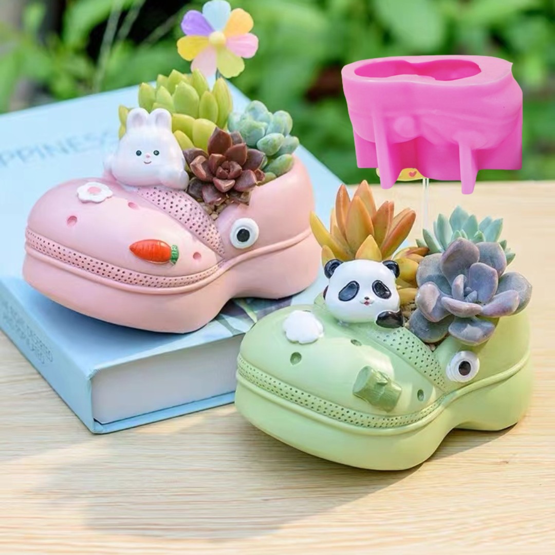 3D Animal Slippers Succulent P - Potsticker Mold ulasan dan harga