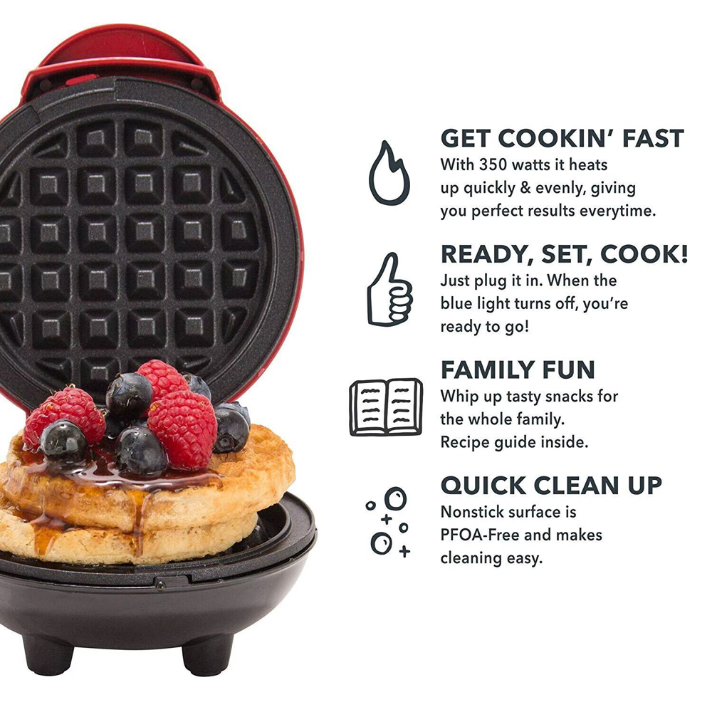 Mini Waffle Maker Bubble Egg C - Egg Waffle Pan ulasan dan harga