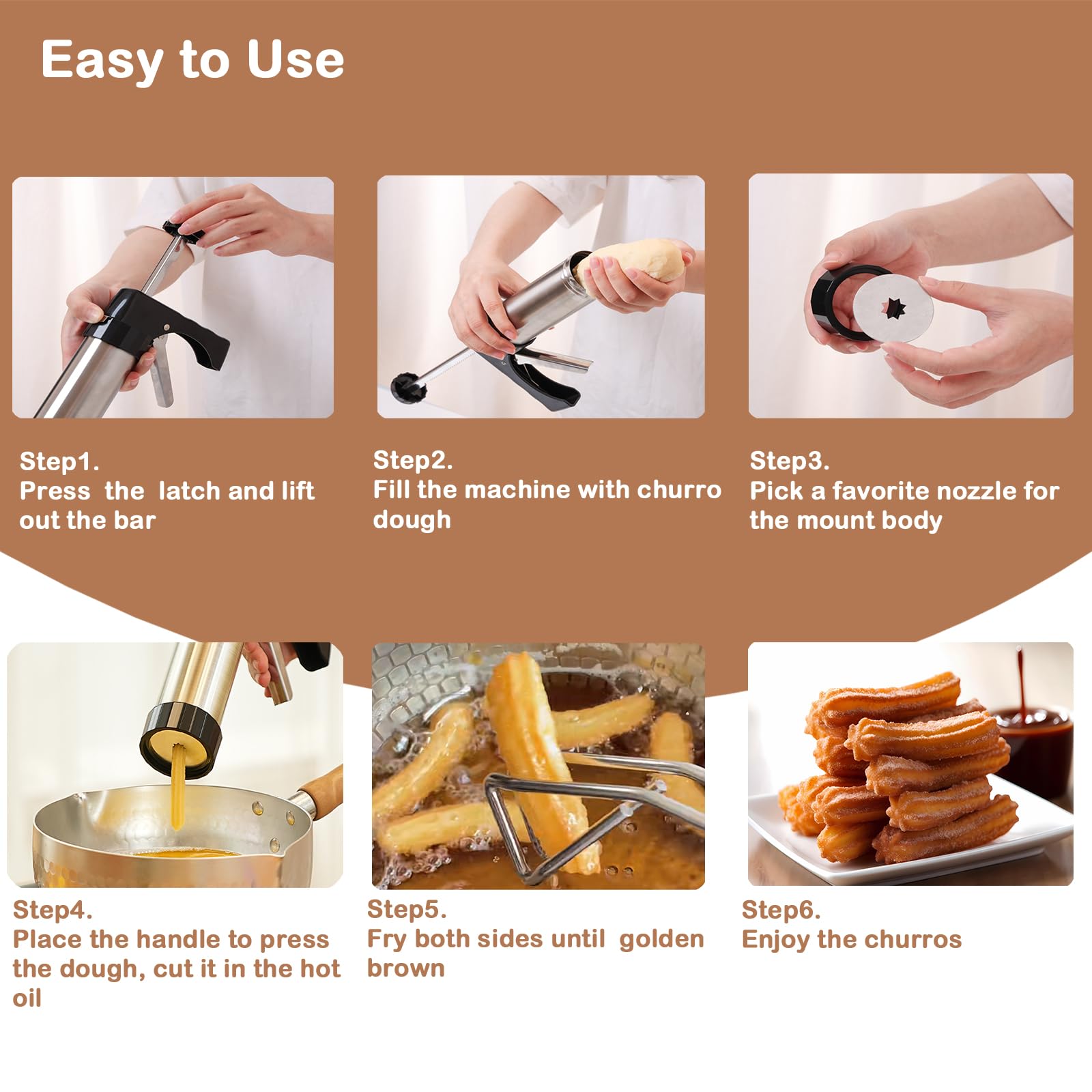 Traditional Churro Maker Machi - Churros Maker Gun ulasan dan harga
