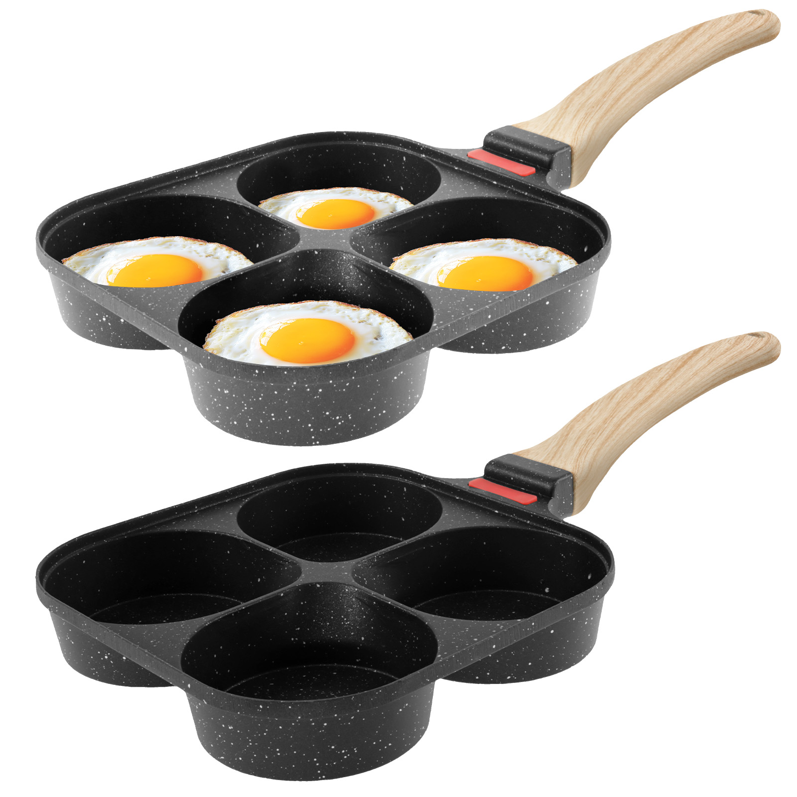 Egg Frying Pan Nonstick Pancak - Egg Waffle Pan ulasan dan harga