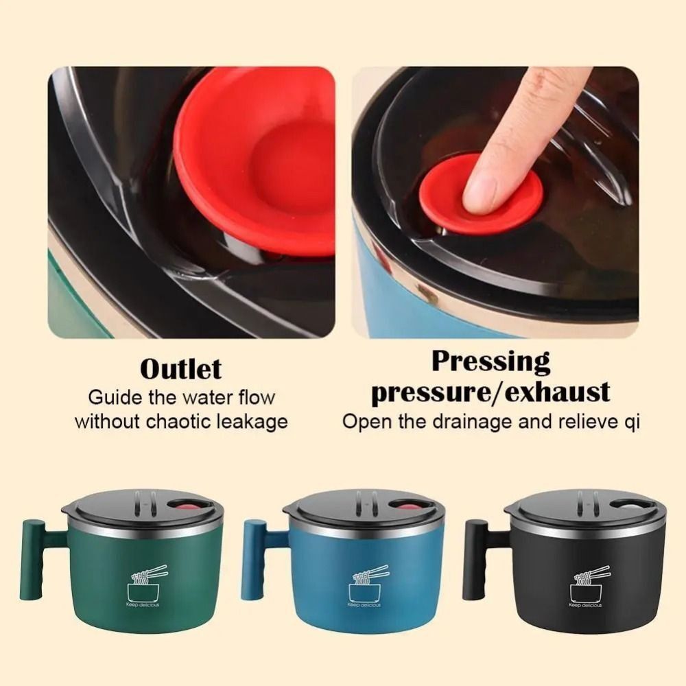 Portable Stainless Steel Ramen - Dim Sum Basket ulasan dan harga
