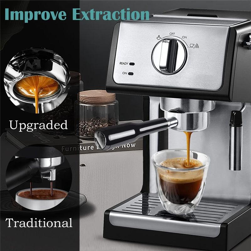 ABHU 51Mm Bottomless Portafilt - Delonghi Espresso Ecp3420 ulasan dan harga