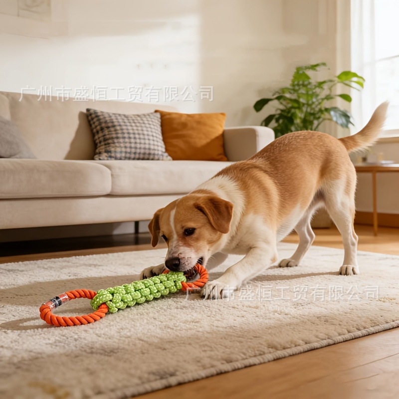 Pet toy cotton rope double-rin - Corn Dog Stick ulasan dan harga