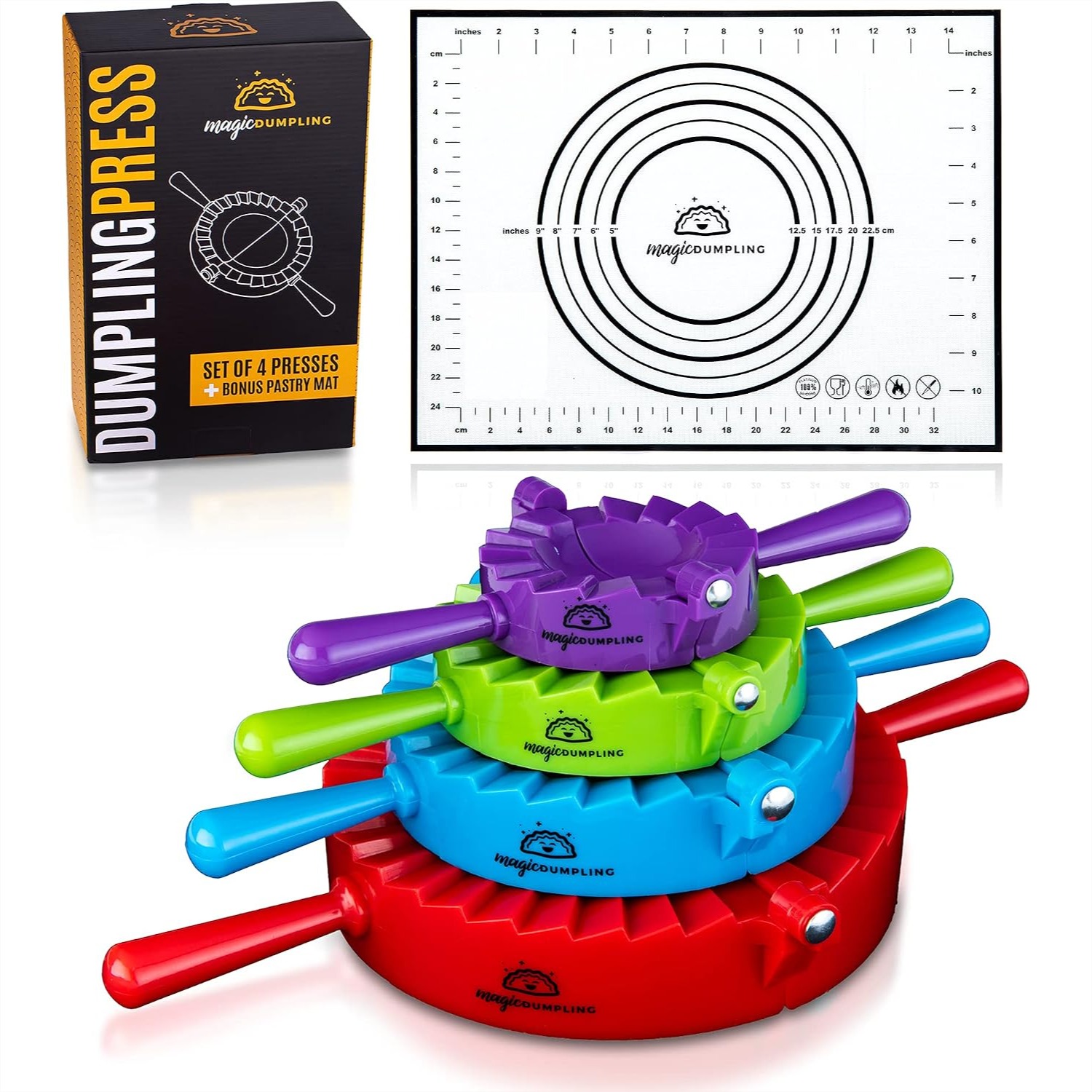 Dumpling Maker Kit, Set of 4 - - Momo Mold Press ulasan dan harga