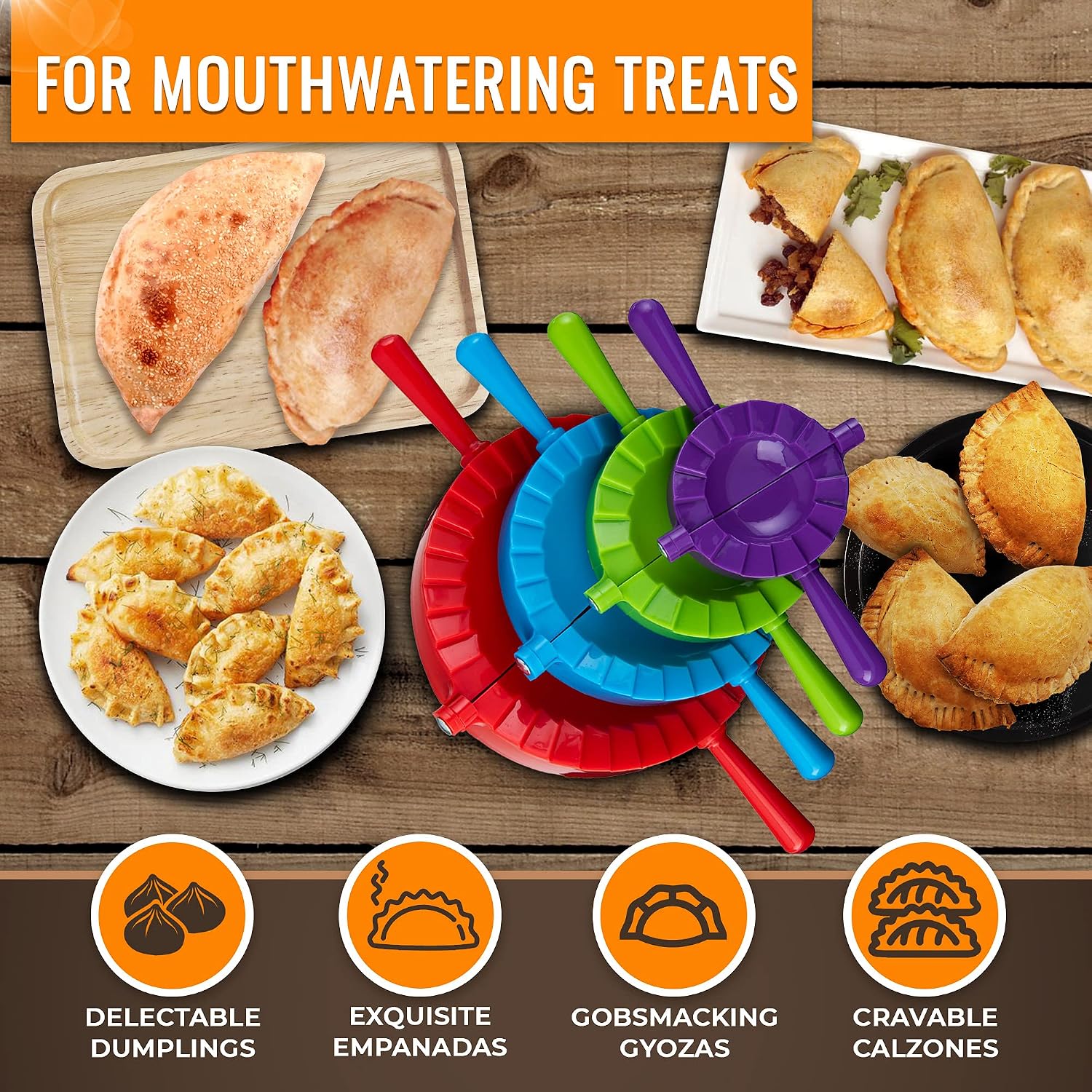 Dumpling Maker Kit, Set of 4 - - Momo Mold Press ulasan dan harga