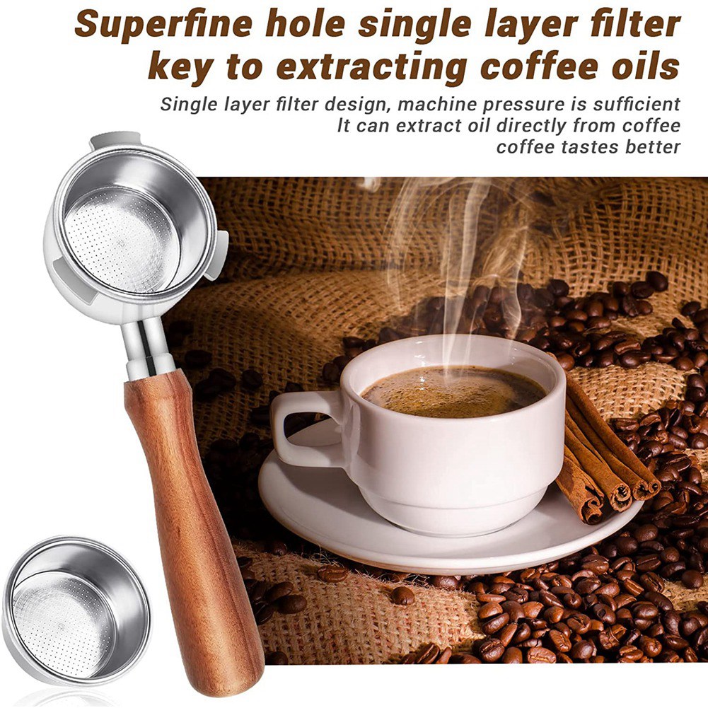 ABBK-51Mm Bottomless Portafilt - Delonghi Espresso Magnifica ulasan dan harga