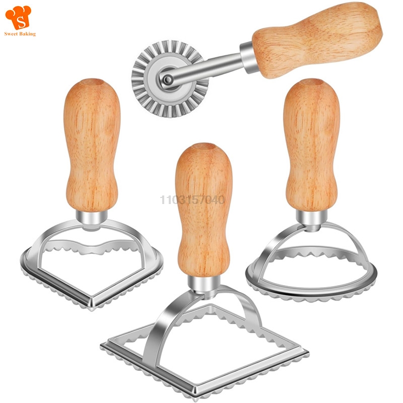 3/4Pcs Manual Pasta Molds Set  - Dumpling Press Set ulasan dan harga