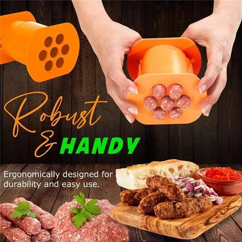 One Press Cevapcici Maker Kitc - Hot Dog Press ulasan dan harga