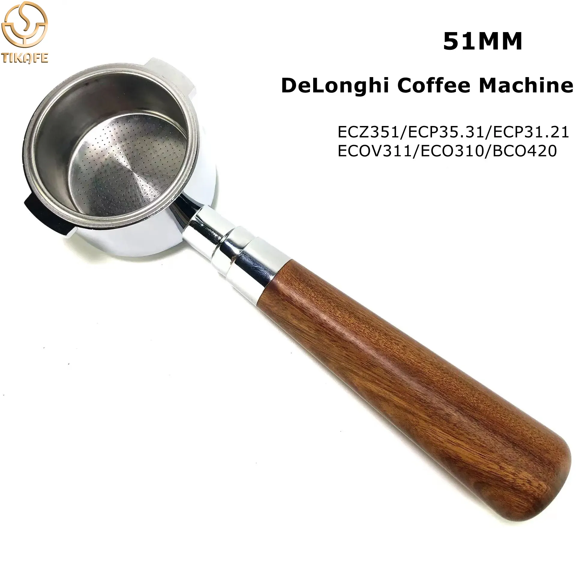 51mm Bottomless Portafilter Na - Delonghi Espresso Ecp3420 ulasan dan harga