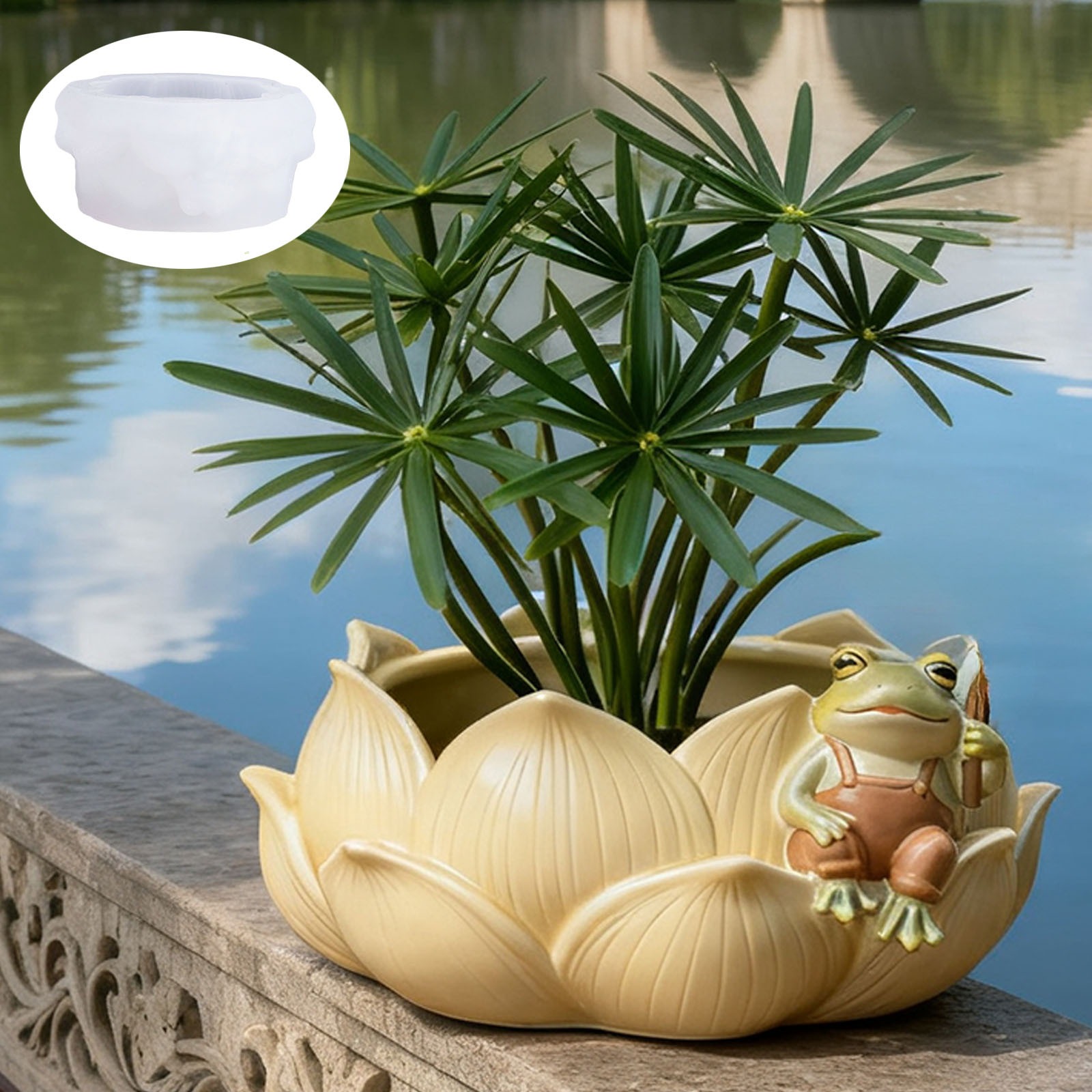 Plant Flower Pot Mold Flexible - Potsticker Mold ulasan dan harga