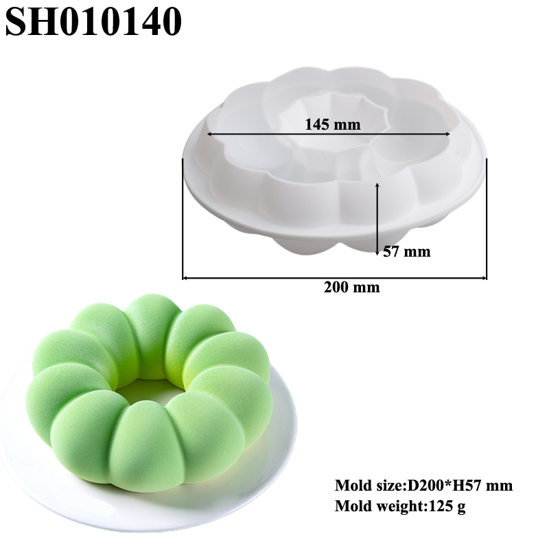 1 or 6 Cells Petal Shaped Donu - Donut Mold Silicone ulasan dan harga
