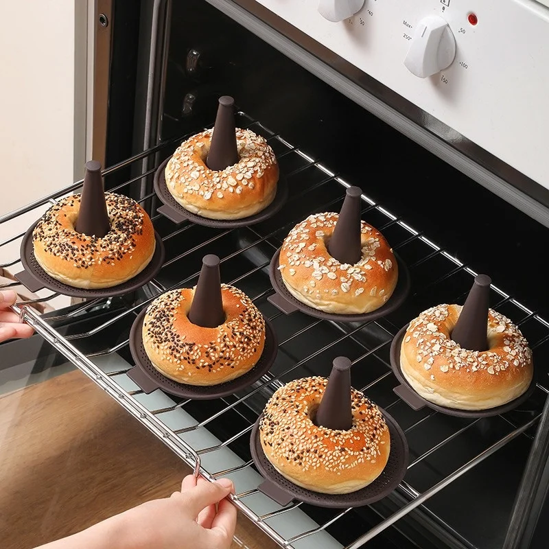 6Pcs Baking Mold Bread Donut P - Donut Mold Silicone ulasan dan harga