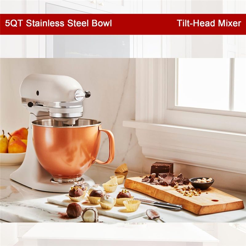 A27F-5 QT Stainless Steel Mixe - Kitchenaid Mixer Artisan 5Qt ulasan dan harga