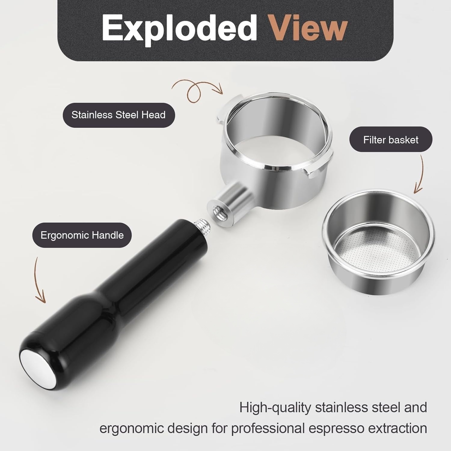 51mm Bottomless Portafilter 2  - Delonghi Espresso Ecp3420 ulasan dan harga