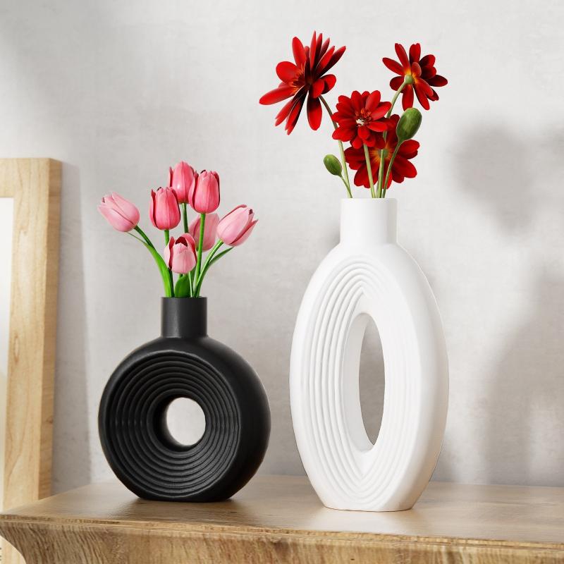 New Nordic Donut Shape Vase Si - Donut Mold Silicone ulasan dan harga