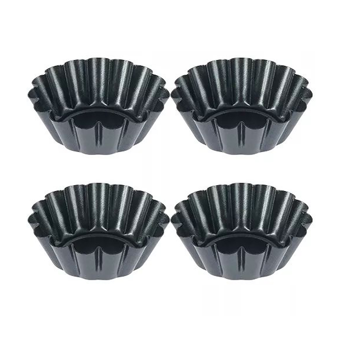 4PCS Mini Round Nonstick Tart  - Egg Waffle Pan ulasan dan harga