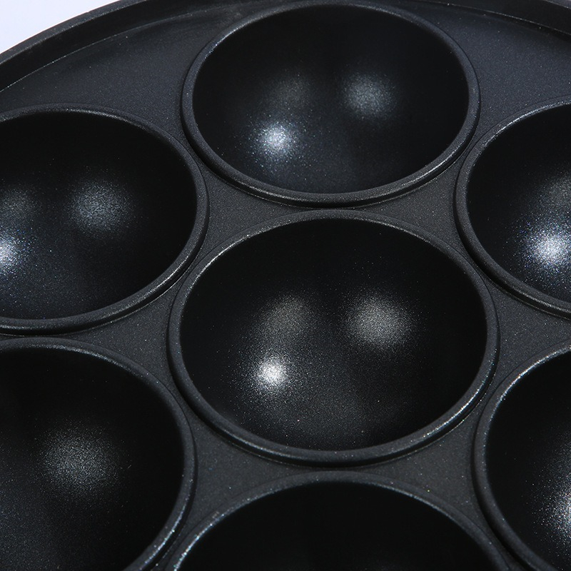 7 Hole Cake Cooking Pan Cast I - Egg Waffle Pan ulasan dan harga
