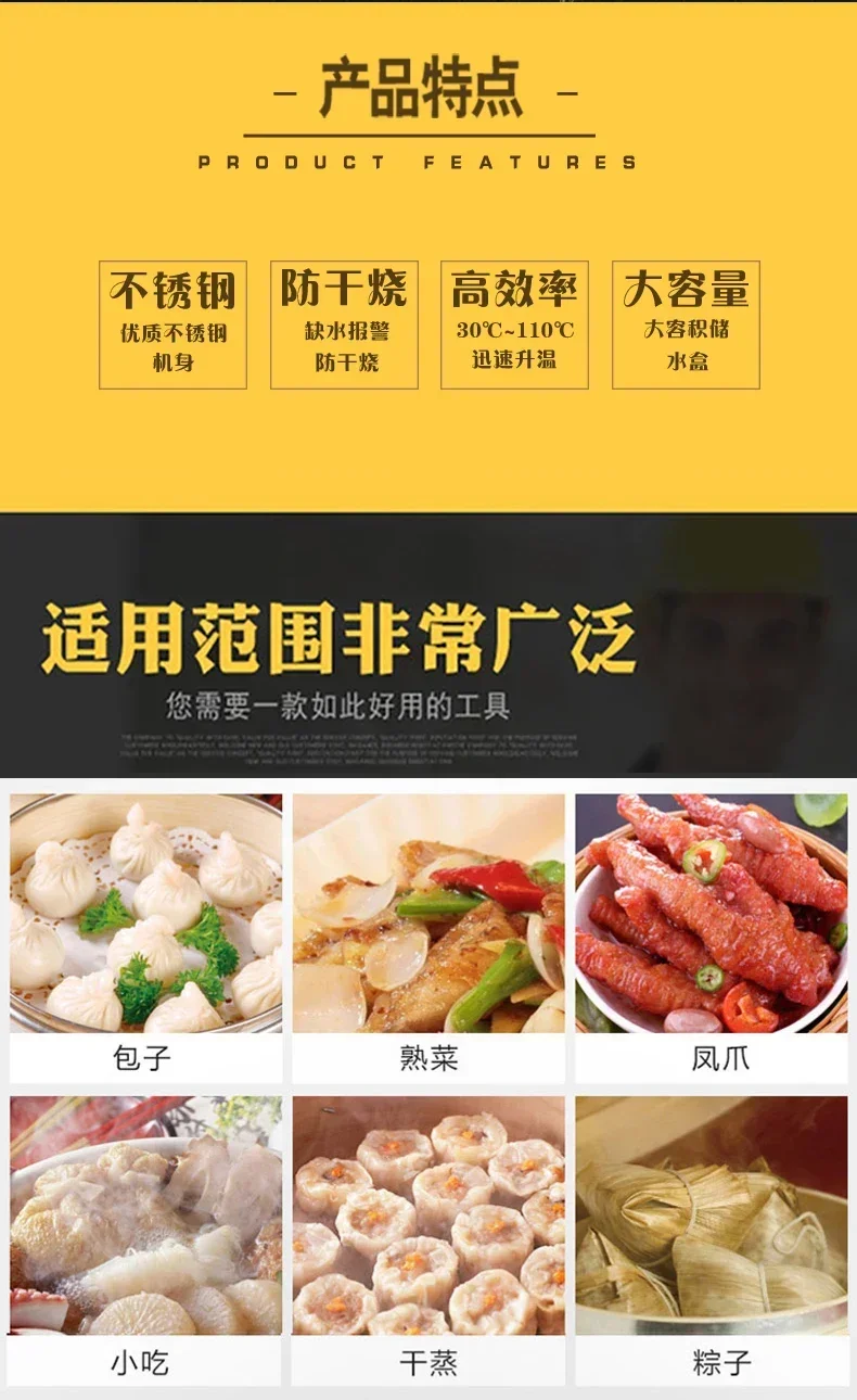 Dim Sum, and More DS 220V High - Dim Sum Basket ulasan dan harga
