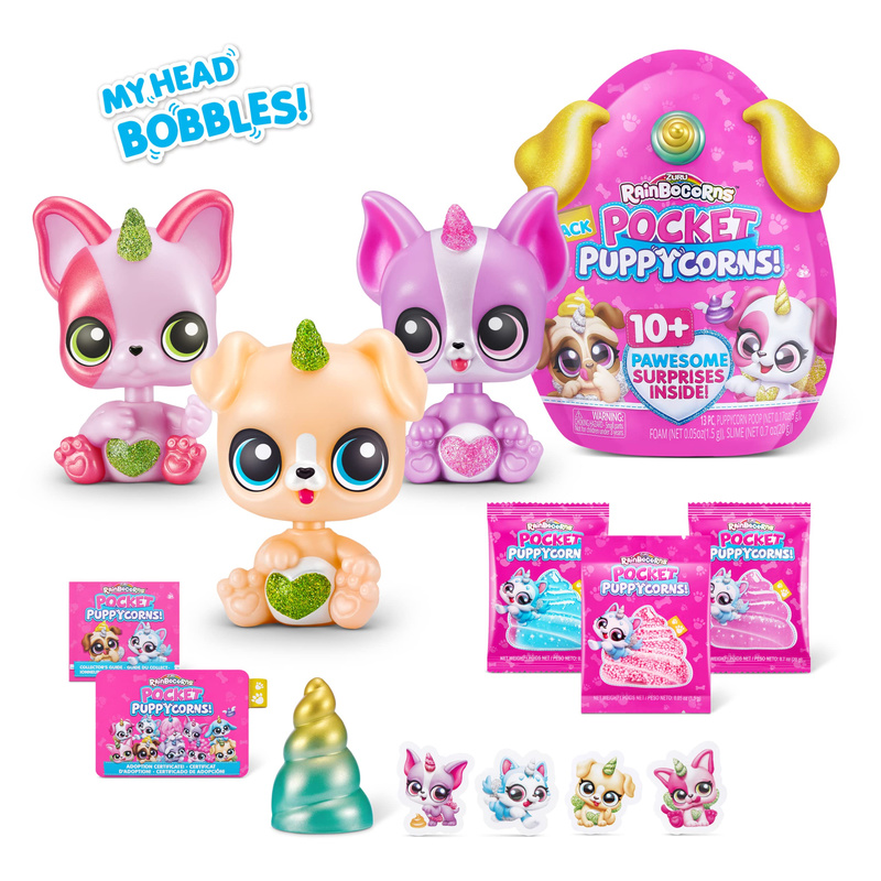 Zuru Rainbocorns Pocket Puppy  - Corn Dog Stick ulasan dan harga