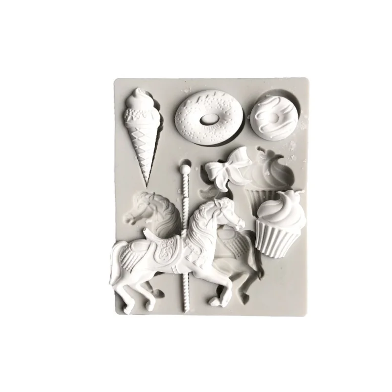Trojan horse ice cream doughnu - Donut Mold Silicone ulasan dan harga