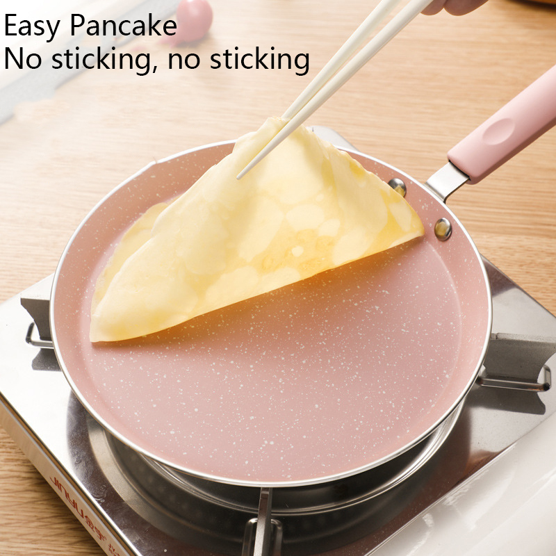 1 Non Stick Pink Frying Pan Fo - Egg Waffle Pan ulasan dan harga