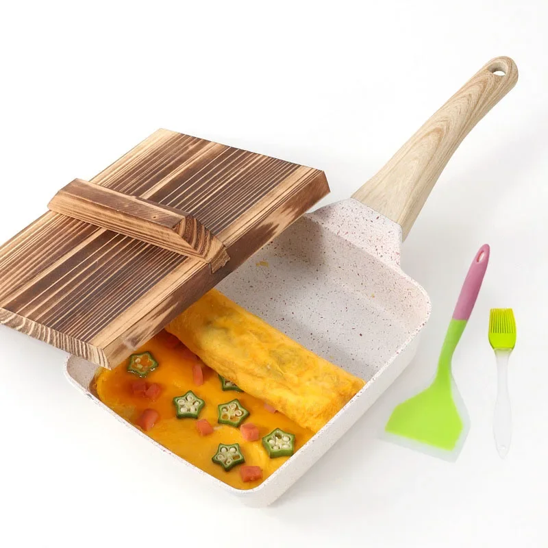 Fried Egg Pan Nonstick Japanes - Egg Waffle Pan ulasan dan harga