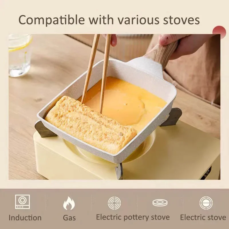 Fried Egg Pan Nonstick Japanes - Egg Waffle Pan ulasan dan harga