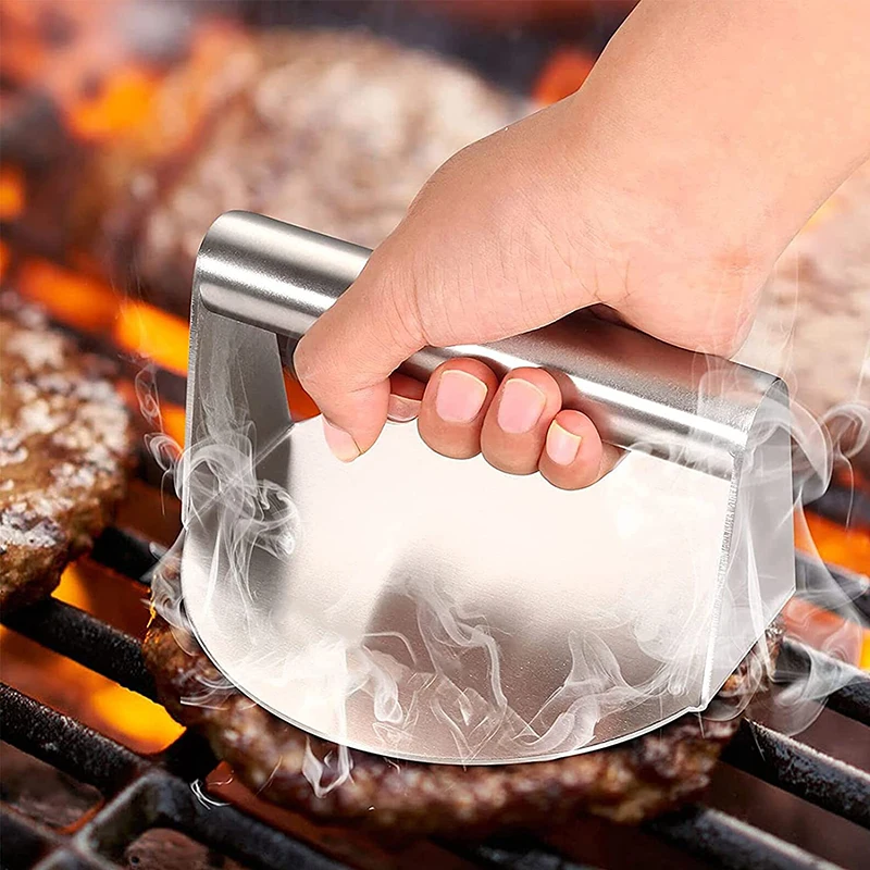 304 Stainless Steel Burger Pre - Hot Dog Press ulasan dan harga