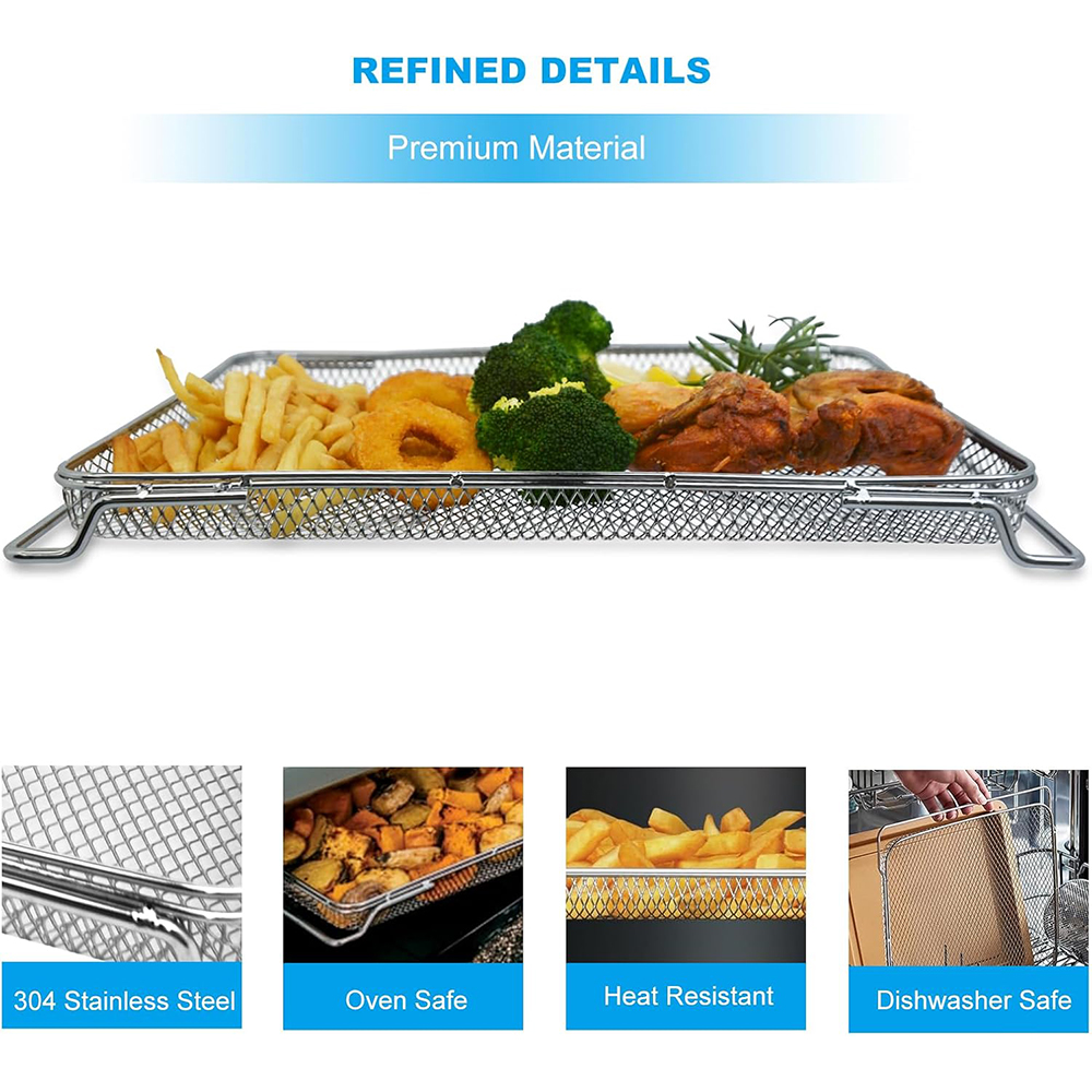LMETJMA Air Fryer Oven Basket  - Ninja Air Fryer Dt201 ulasan dan harga