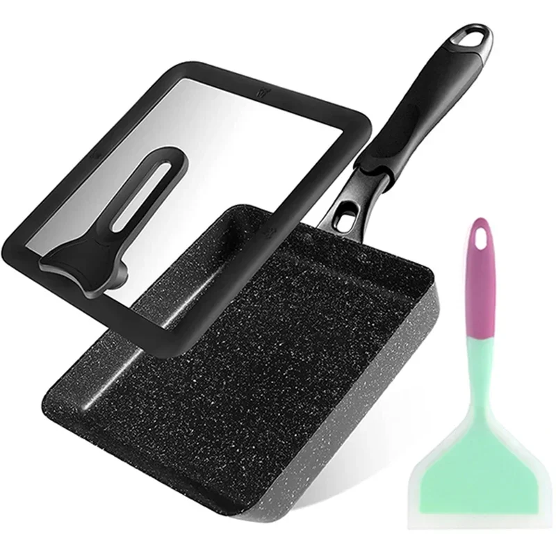 Japanese Omelette Pan / Tamago - Egg Waffle Pan ulasan dan harga