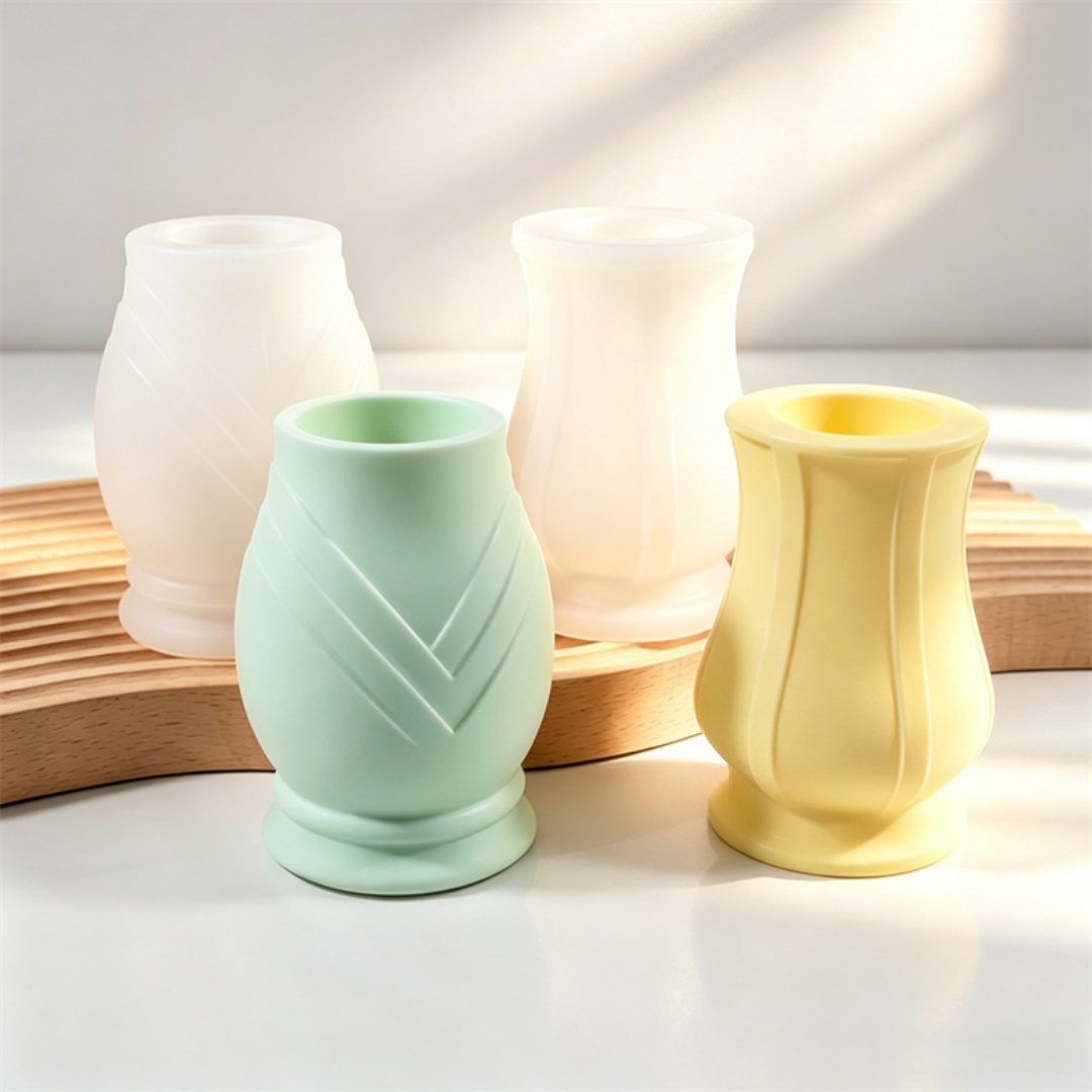 Embossed Pattern Curved Vase S - Potsticker Mold ulasan dan harga