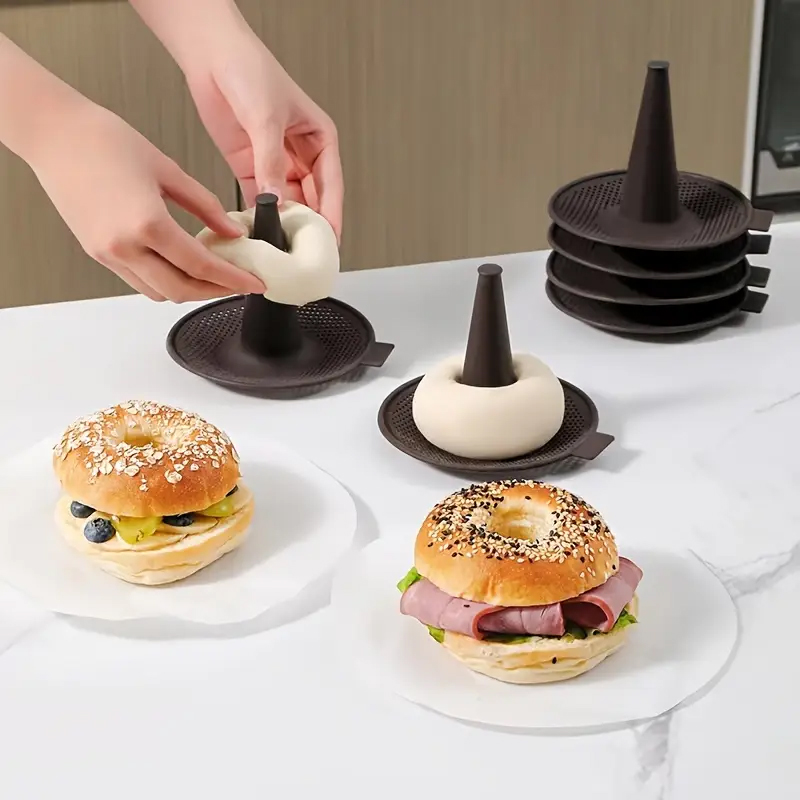 6/12pcs Baking Mold Set Silico - Donut Mold Silicone ulasan dan harga