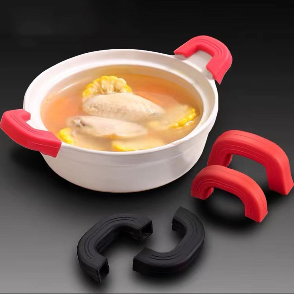 2PCS Silicone Anti-Scald Pot H - Cast Iron Corn ulasan dan harga
