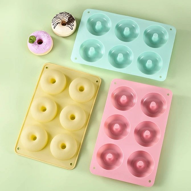 Multi Cavity Heat Resistant Si - Donut Mold Silicone ulasan dan harga