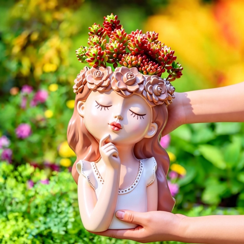 Contemplative Flower Fairy Vas - Potsticker Mold ulasan dan harga
