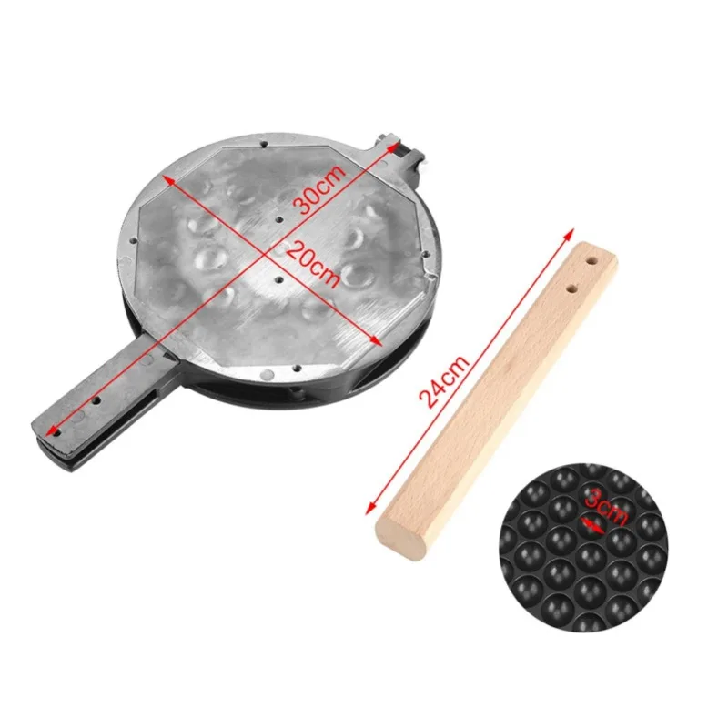 QQ Egg Puff Maker Home LPG Gas - Egg Waffle Pan ulasan dan harga