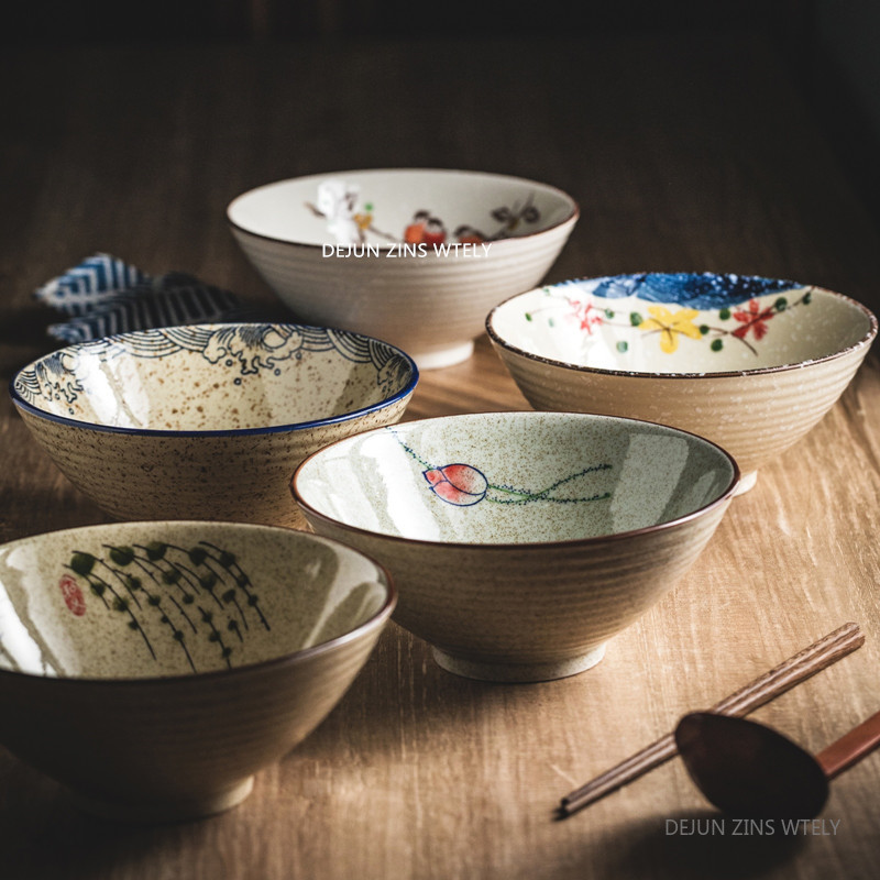 8-inch Ceramic Noodle Bowl Jap - Dim Sum Basket ulasan dan harga