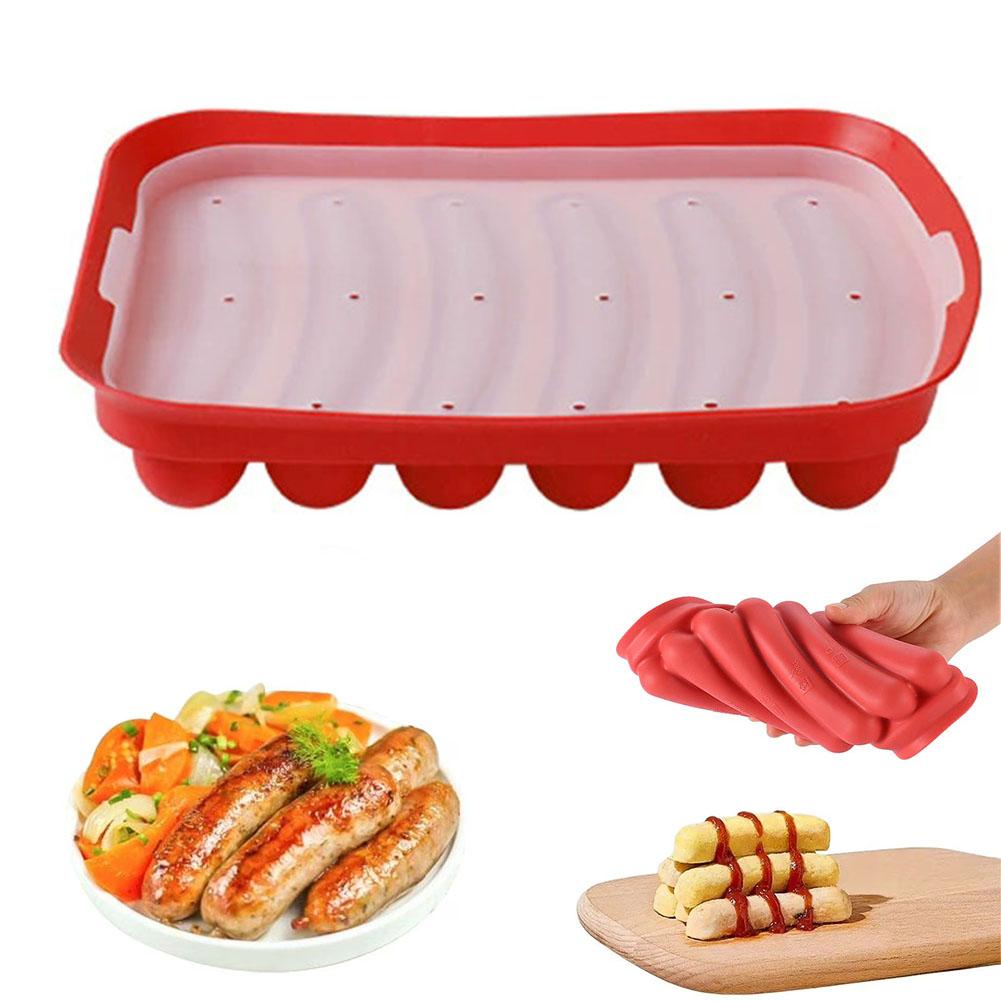 Sausage Maker Mould 6 Grids Si - Hot Dog Press ulasan dan harga