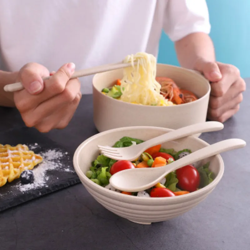 Large Capacity Wheat Straw Ric - Dim Sum Basket ulasan dan harga
