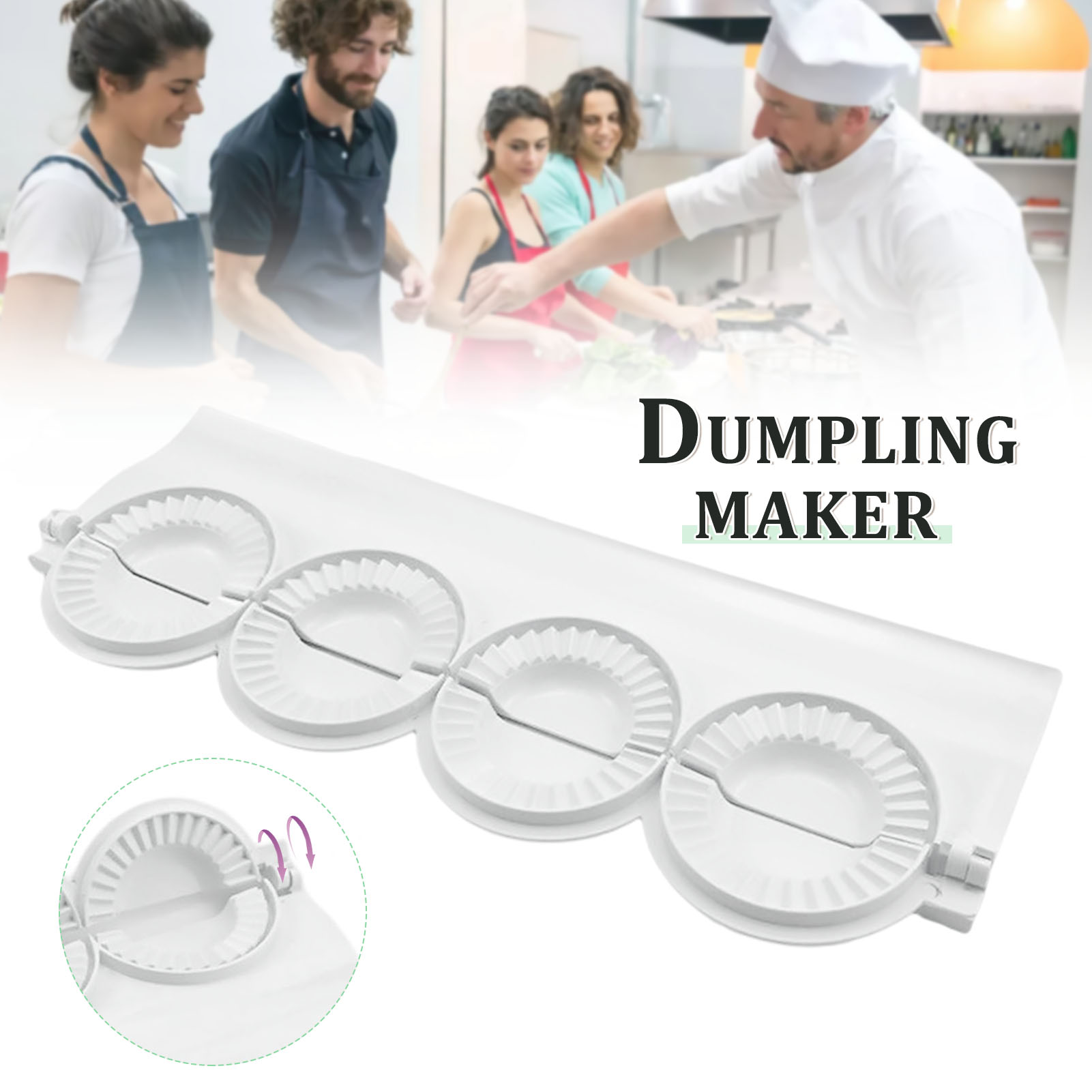 Large Diy Dumpling Mold Dough  - Dumpling Press Set ulasan dan harga