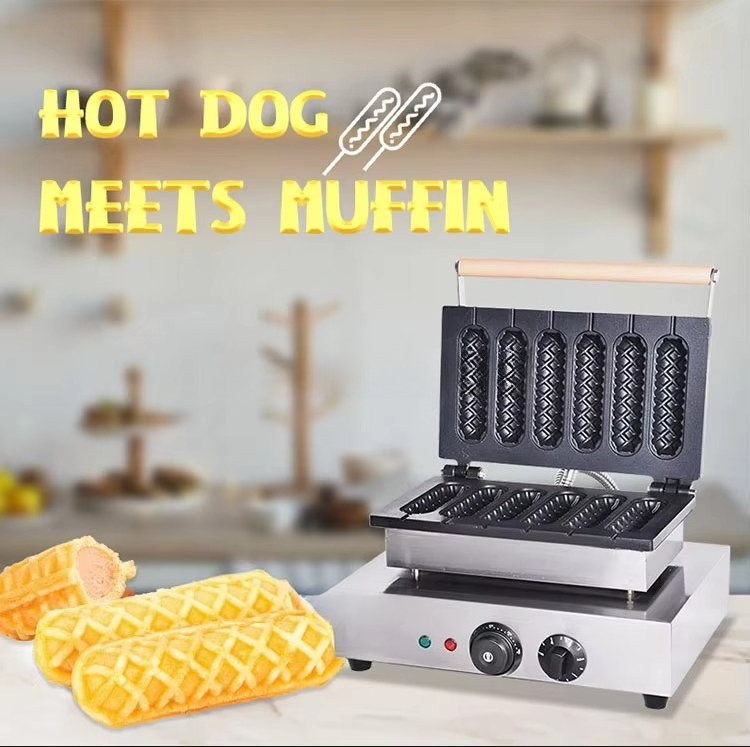 6-Piece Non-stick Waffle Bar M - Corn Dog Stick ulasan dan harga