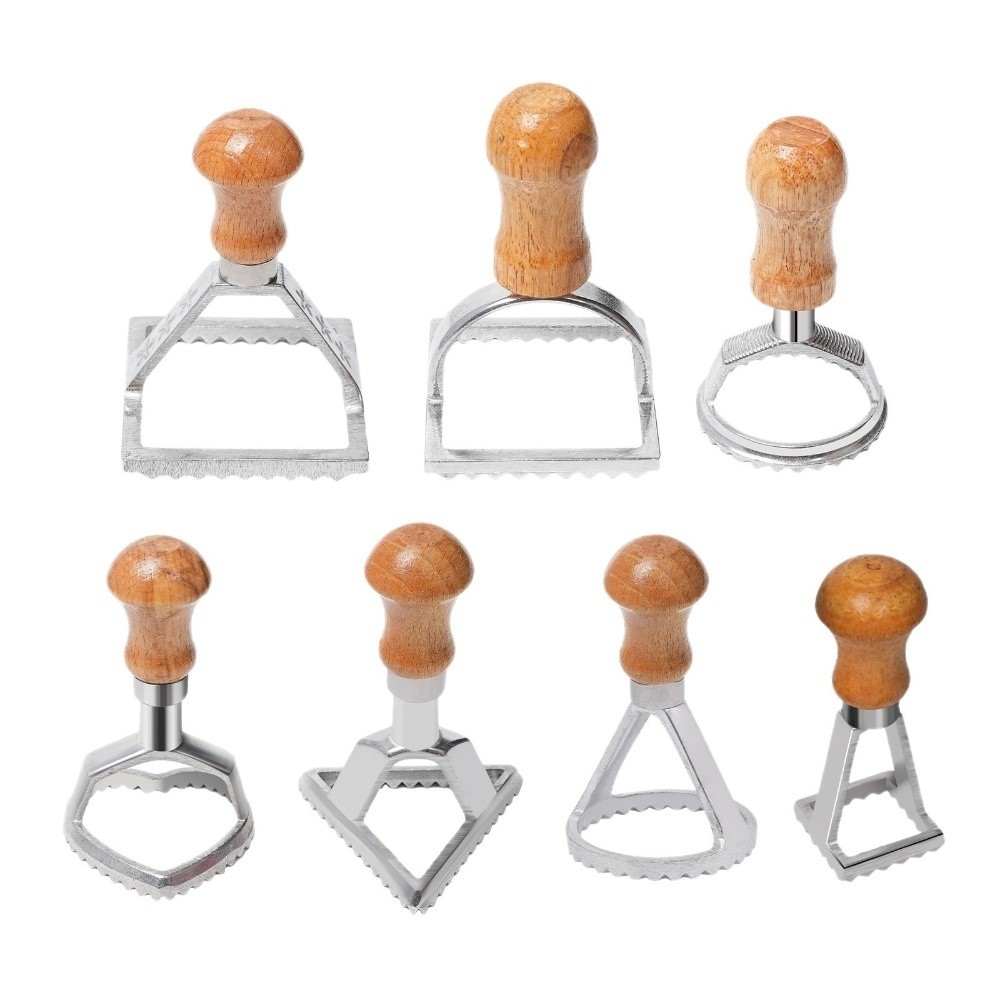 7PCS Individual Upright Raviol - Dumpling Press Set ulasan dan harga