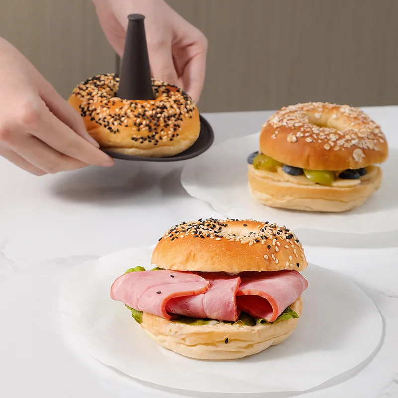 6Pcs Bagel Tools Silicone Mold - Donut Mold Silicone ulasan dan harga