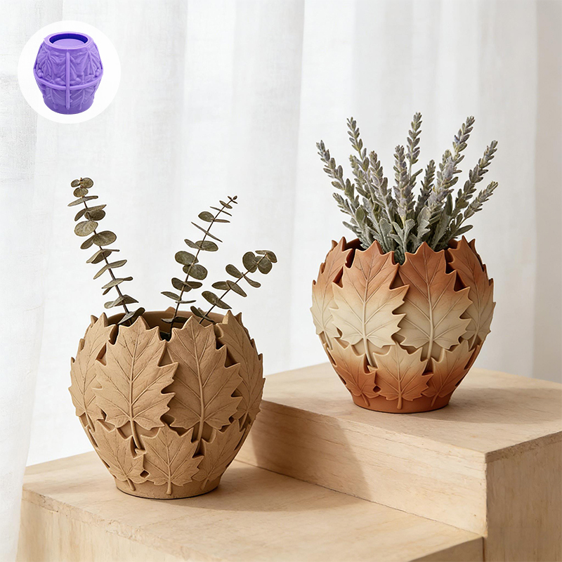 Leaves-shaped silicone art mol - Potsticker Mold ulasan dan harga